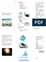 Triptico de Ahorrar Energia