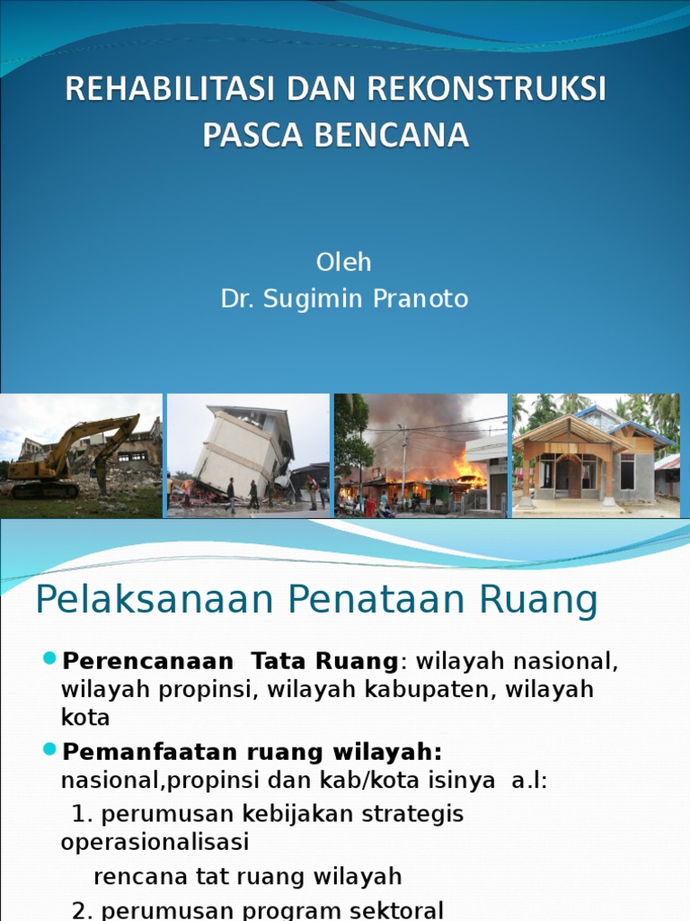 Bangkit Bersama: Langkah Strategis Rekonstruksi dan Pemulihan Pasca-Bencana di Kuripan Kidul