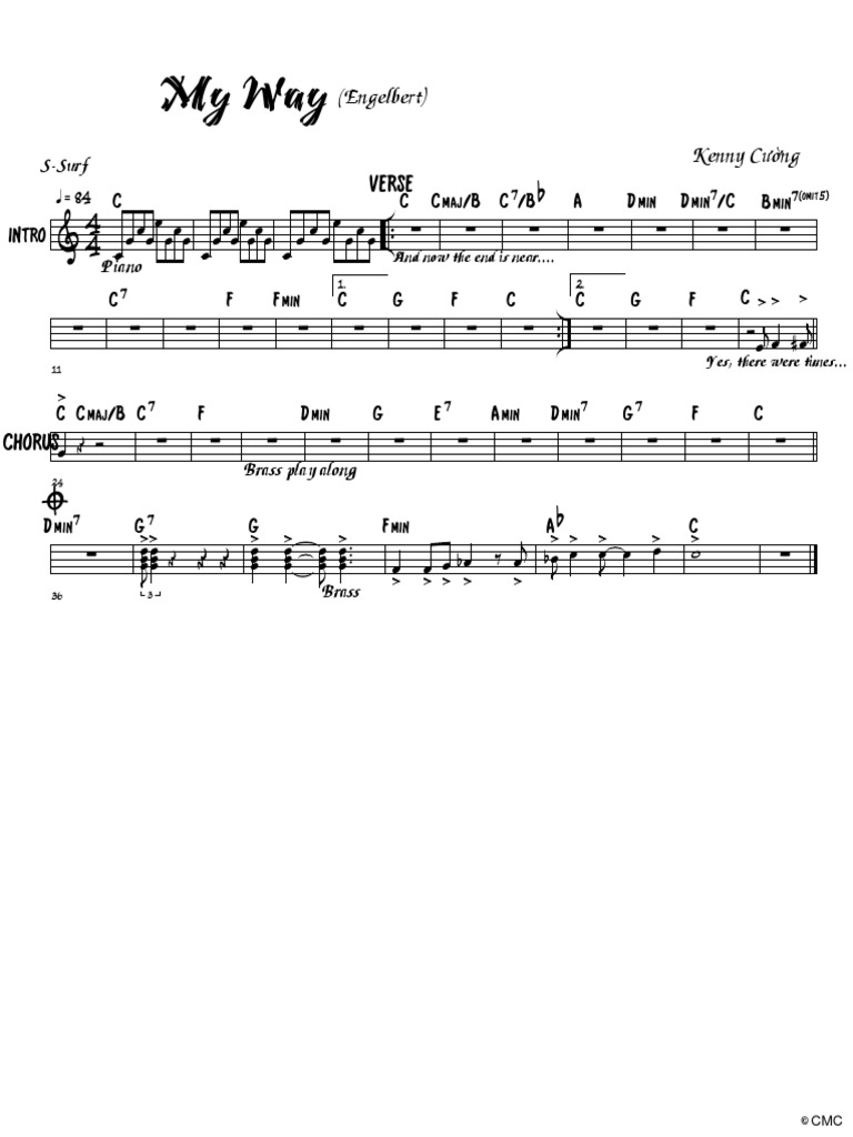 My Way - C | PDF