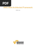 AWS Well Architected Framework