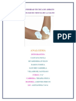 CORRINTES ANALGESICAS