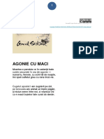 Agonie Cu Maci PDF