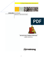 MANUAL Ceiling Estimate From Armstrong 3.1