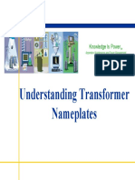 Transformer Nameplates