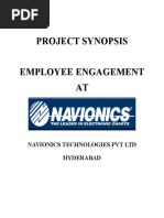 Synopsis Employee Engagement at Navionics