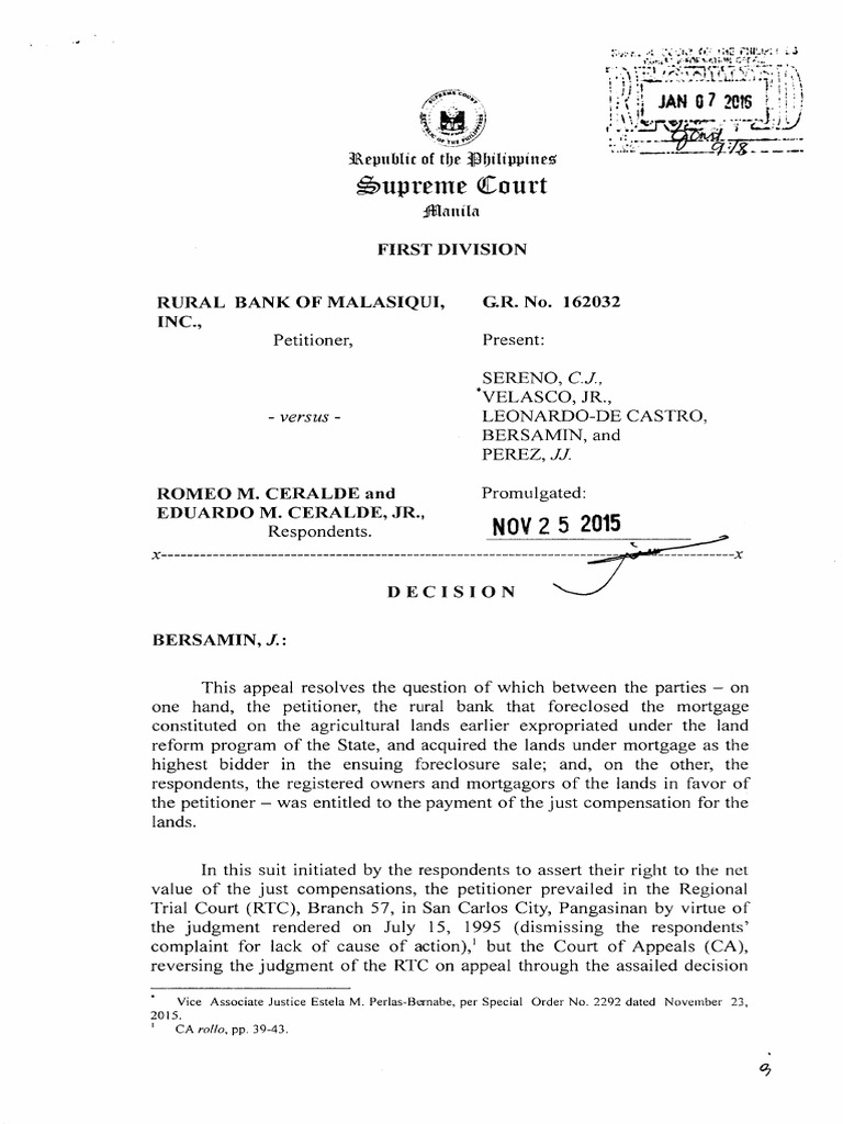 162032 Foreclosure Mortgage Law