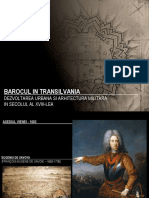 Transilvania Baroca - Asezarile Si Arh. de Aparare PDF
