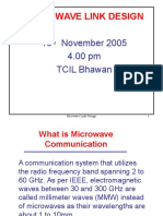 Consolidated Microwave Link Planning & Design