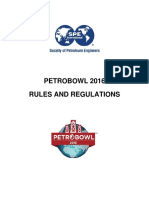 2016 PetroBowl Rules Regulations New