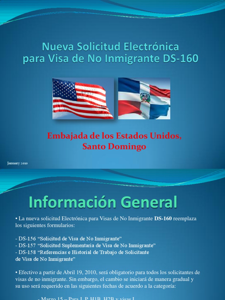 Ds160 Tutorial Es | PDF