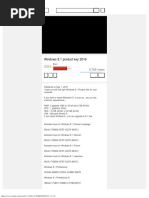 Windows 8.1 Product Key 2016 - YouTube