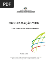 apostila programação web