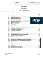 BK 117 C-2 Helicopter Flight Manual Limitations