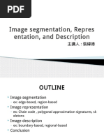 Image Segmentation,Representation and Description