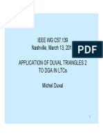 Application of Duval Triangles To DGA in LTCs (IEEE WG C57.139) 13mar12 PDF