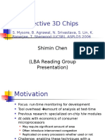 Introspective 3D Chips: Shimin Chen (LBA Reading Group Presentation)