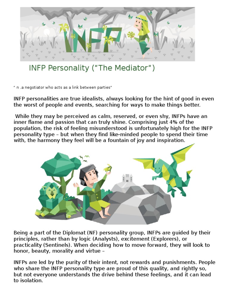 Infp Cognitive Functions Infographic Infp Pinterest Mbti Types Stock