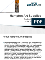 Hamptom Art Supplies 
