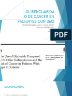 Uso de Glibenclamida y Riesgo de Cancer en