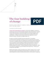 The Four Building Blocks of Change