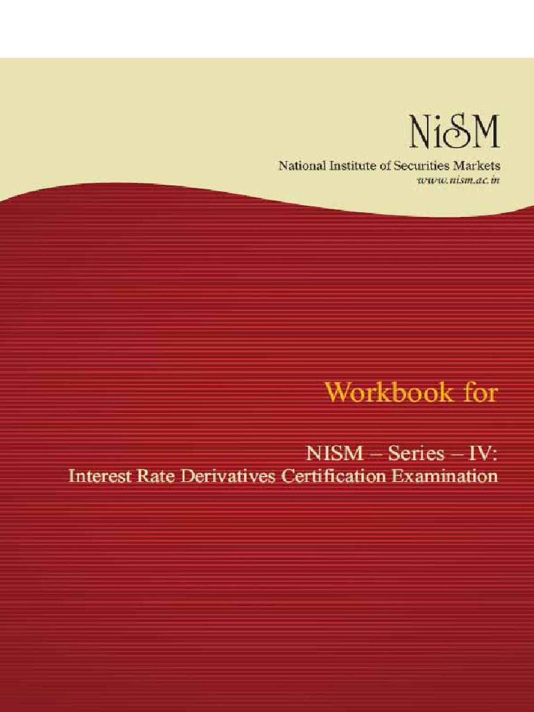 Nism-Series-Iv-Ird Workbook May 2010 Download Version PDF | PDF ...