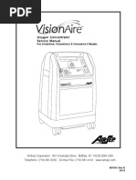 Airsep VisionAire Concentrator - Service Manual