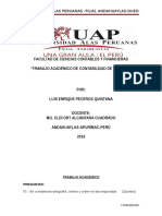 Trabajo Academico - Contabilidad de Costos 2016-I - Modulo I