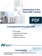 Introduction To The 5-Day GMP Training
