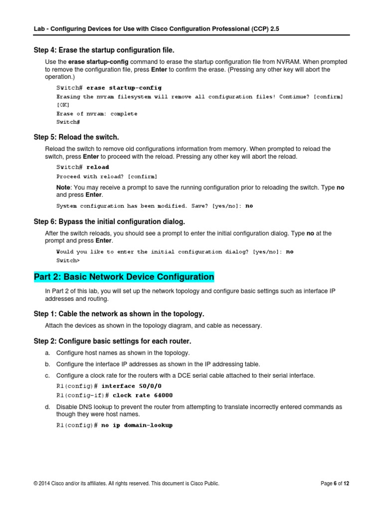 CCNA Security Instructor Lab Manual v1 - p7 | PDF | Computers
