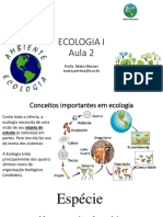 Aulas Completas de Ecologia, Biomas, Ecossistemas, Cadeias Alimentares, Conceito de Espécie, Comunidades Ecológicas, Nicho Ecológico e Afins.