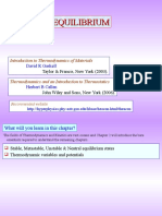 Chapter 2a Equilibrium