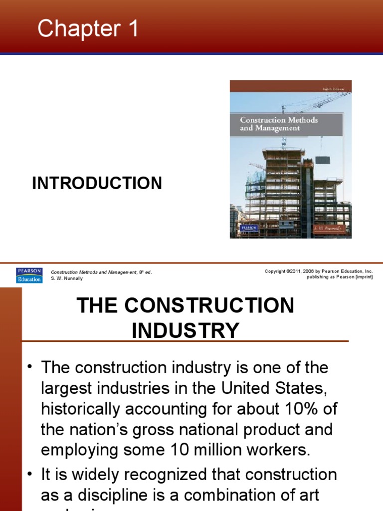 Construction Methods and Management PDF Industries Business
