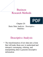 Ch20 Basic Data Analysis