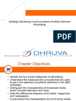 Strategic Marketing Communications Portfolio Element: Advertising