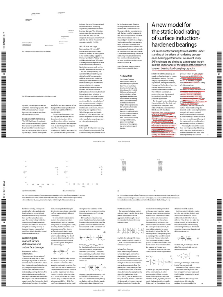 A New Model For Static Load Ratings of Surface Induction Hardened ...