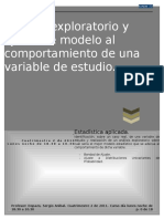 Análisis Exploratorio y Ajuste de Modelo Al Comportamiento de Una Variable de Estudio