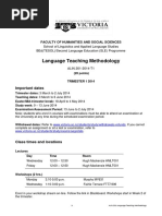 Language Teaching Methodology