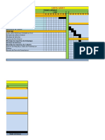 Carta Gantt Cisterna