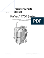 Kaivac 1700 Series: Operator & Parts Manual