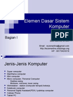 Download Materi 4 - Elemen Dasar Sistem Komputer by Euis Marlina SN3190382 doc pdf