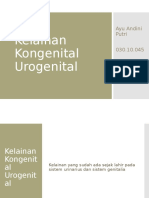 Kelainan kongenital urogenital