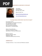 resume anne shaw 2016