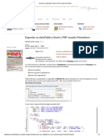 Exportar Su DataTable a Excel y PDF Usando Primefaces