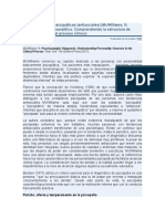 2 Personalidades Psicopáticas (Antisociales). Diagnóstico Psicoanalítico