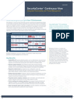 Data Sheet Securitycenter Continuous View