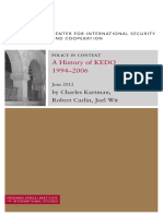 A History of KEDO 1994-2006: by Charles Kartman, Robert Carlin, Joel Wit