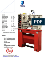 Torno Paralelo T1440D: Con Reglas Digitales Instaladas