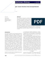 Discovering phenotypic causal structure from nonexperimental data