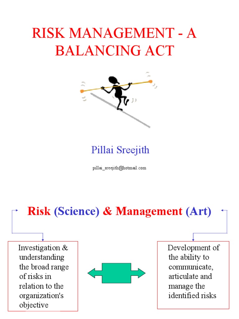 Risk Management: Balancing Art and Science | PDF