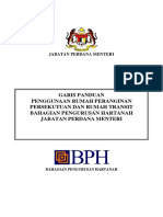 Garis Panduan Penggunaan Rumah Peranginan Persekutuan Dan Rumah Transit Bahagian Pengurusan Hartanah Jabatan Perdana Menteri